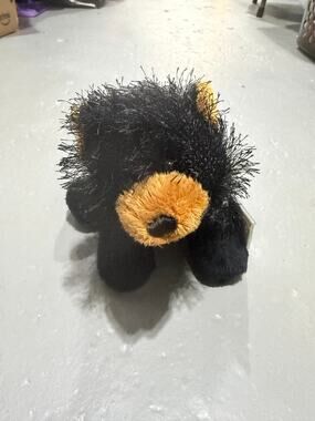 Webkinz Black Bear Plush Stuffed Animal with Code